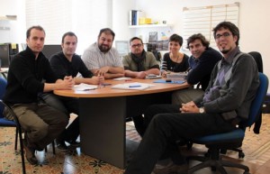 Reunión con los cracks de Skala Publicidad en las oficinas en Alicante