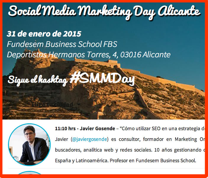 ponencia social media marketing day 2015 alicante